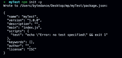 npm-init