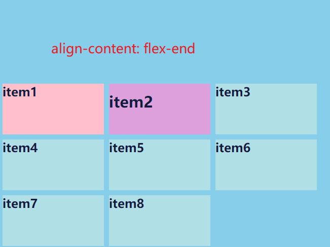 align-end