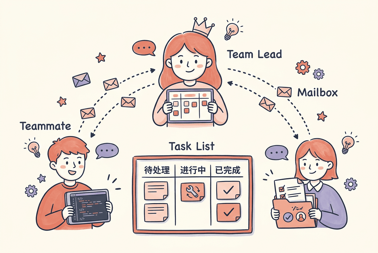 Agent Teams 核心组件拆解