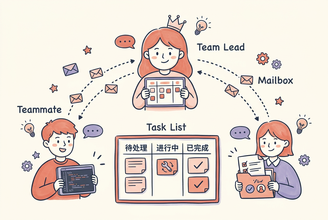 Agent Teams 核心组件拆解