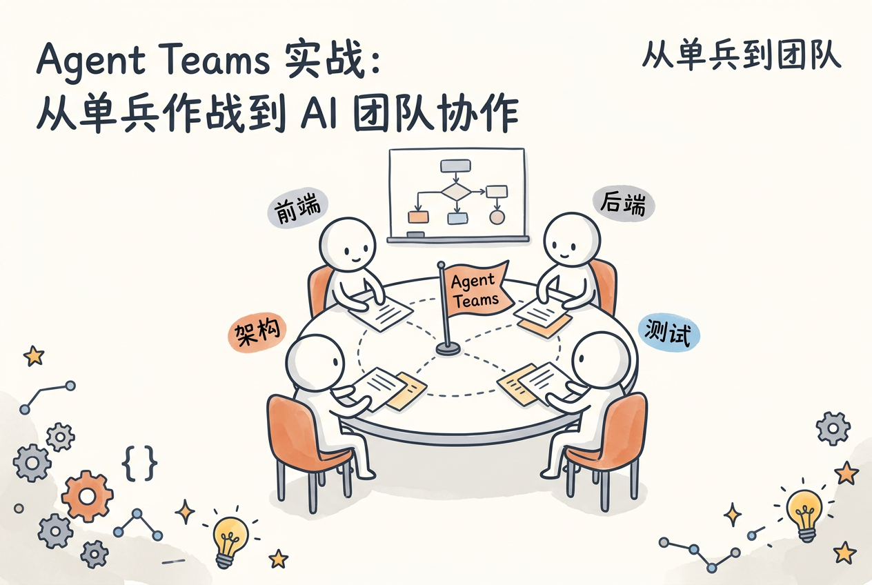 Agent Teams 从单兵作战到 AI 团队协作