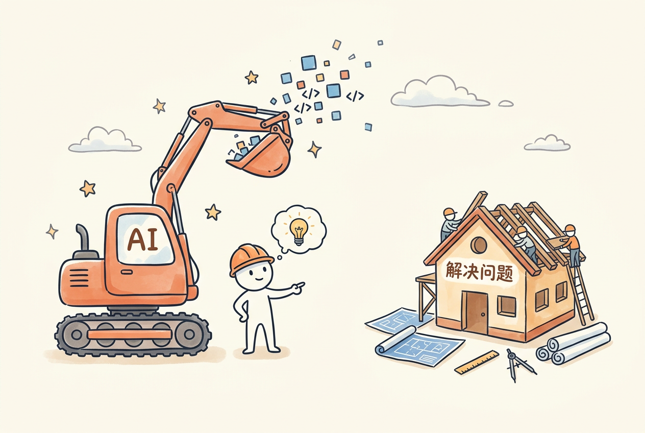 AI与挖掘机